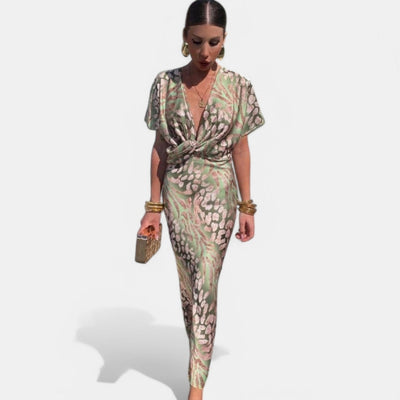 Kendall - V-Neck Long Dress