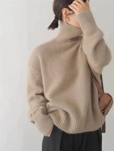 Isabella – High Neck Cashmere Jumper