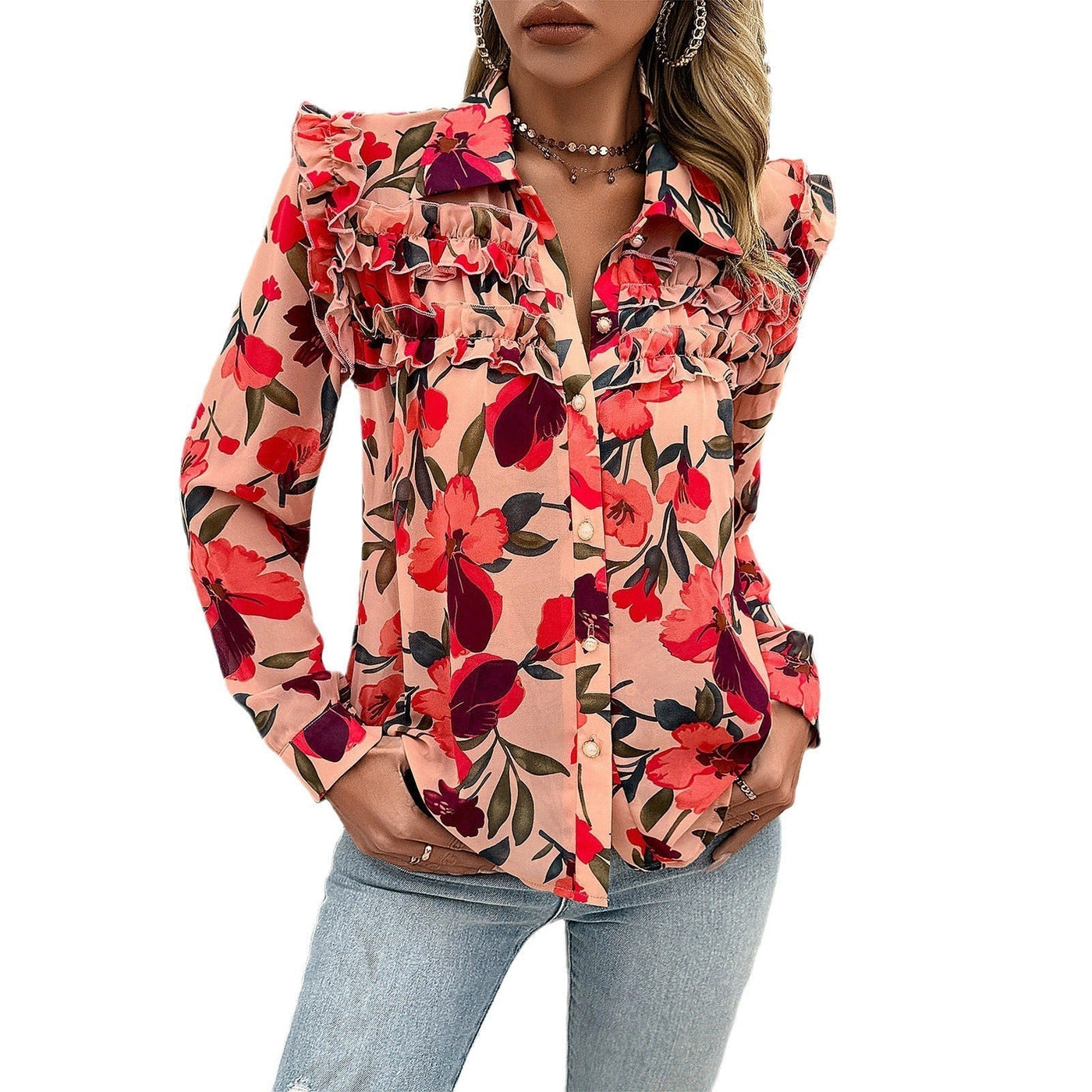 Sierra | Elegant Long Sleeve Top for Women