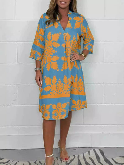 Elspeth – Baroque Shift Dress