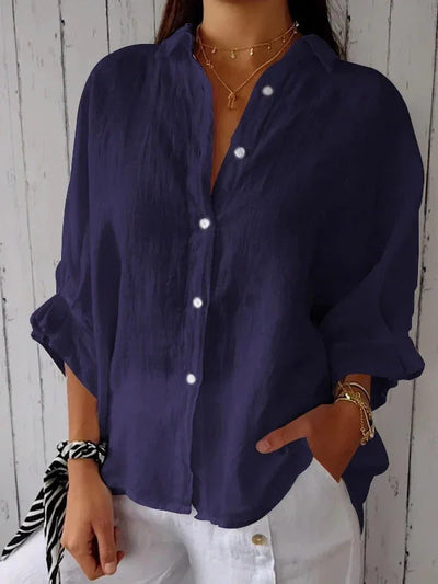 Kimberly – Relaxed Button-Up Shirt