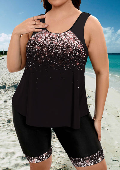 Delyth – Printed Two-Piece Swim Set