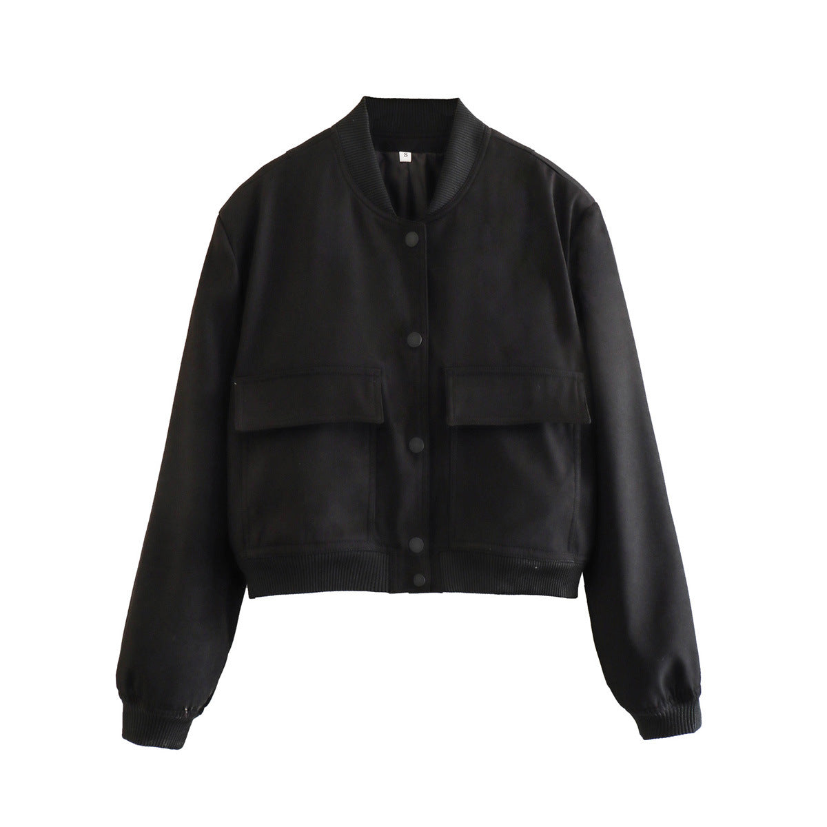 Miley – Cropped Utility Bomber Jacket