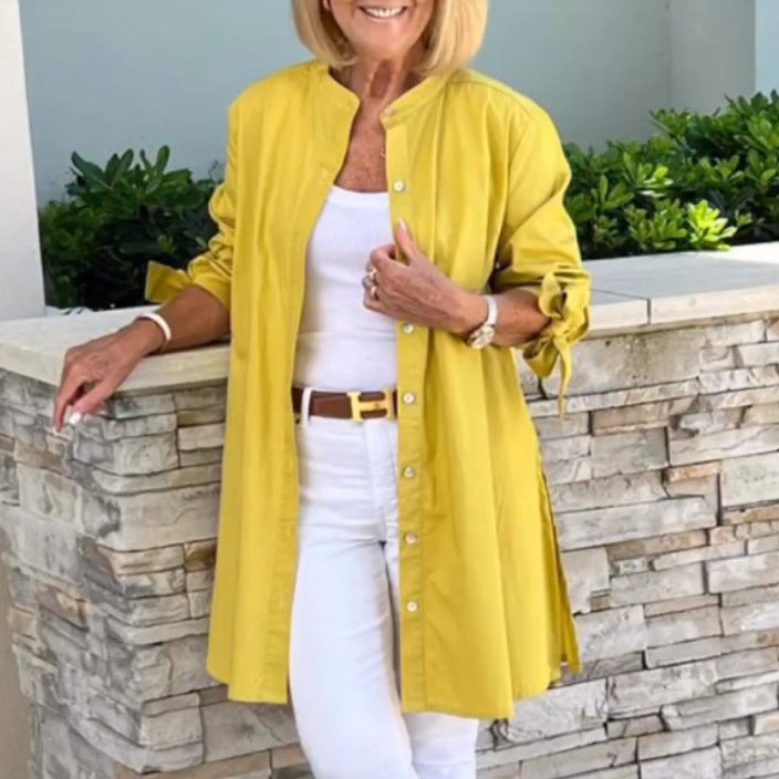 Tressa – Button-Front Tunic Jacket