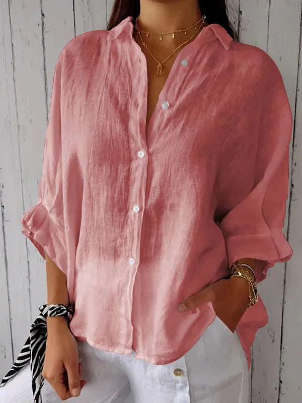 Kimberly – Relaxed Button-Up Shirt