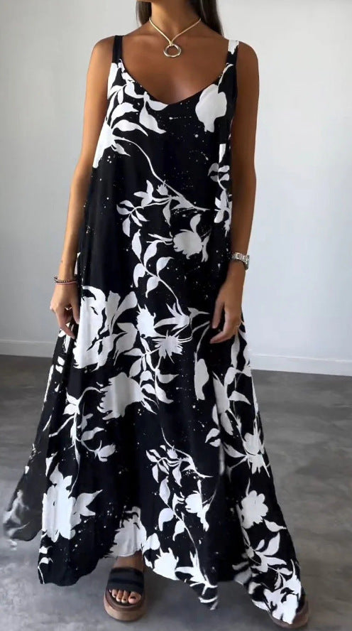 Kyra – Flowing Floral Maxi Dress