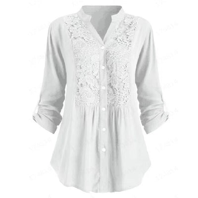 Jolanda – Embroidered Long Sleeve Blouse