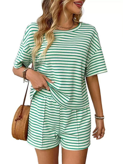 Gracina – Striped Lounge Co-Ord Set