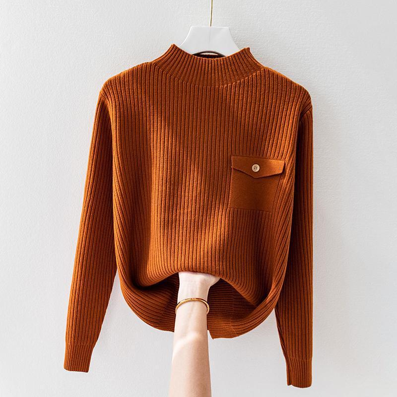Sabrina – Ribbed Knit Sweater