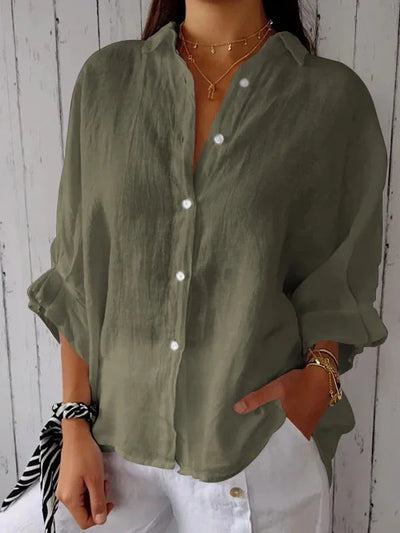 Kimberly – Relaxed Button-Up Shirt