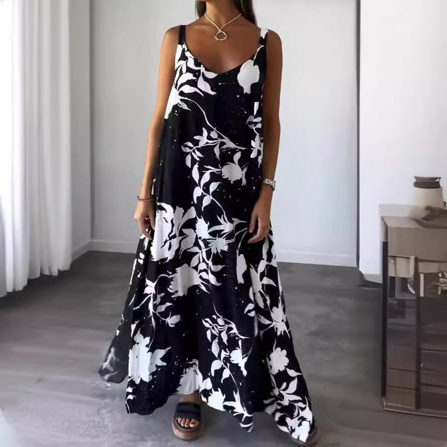 Kyra – Flowing Floral Maxi Dress