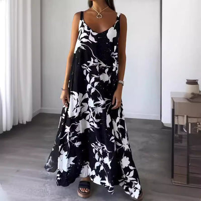 Kyra – Flowing Floral Maxi Dress