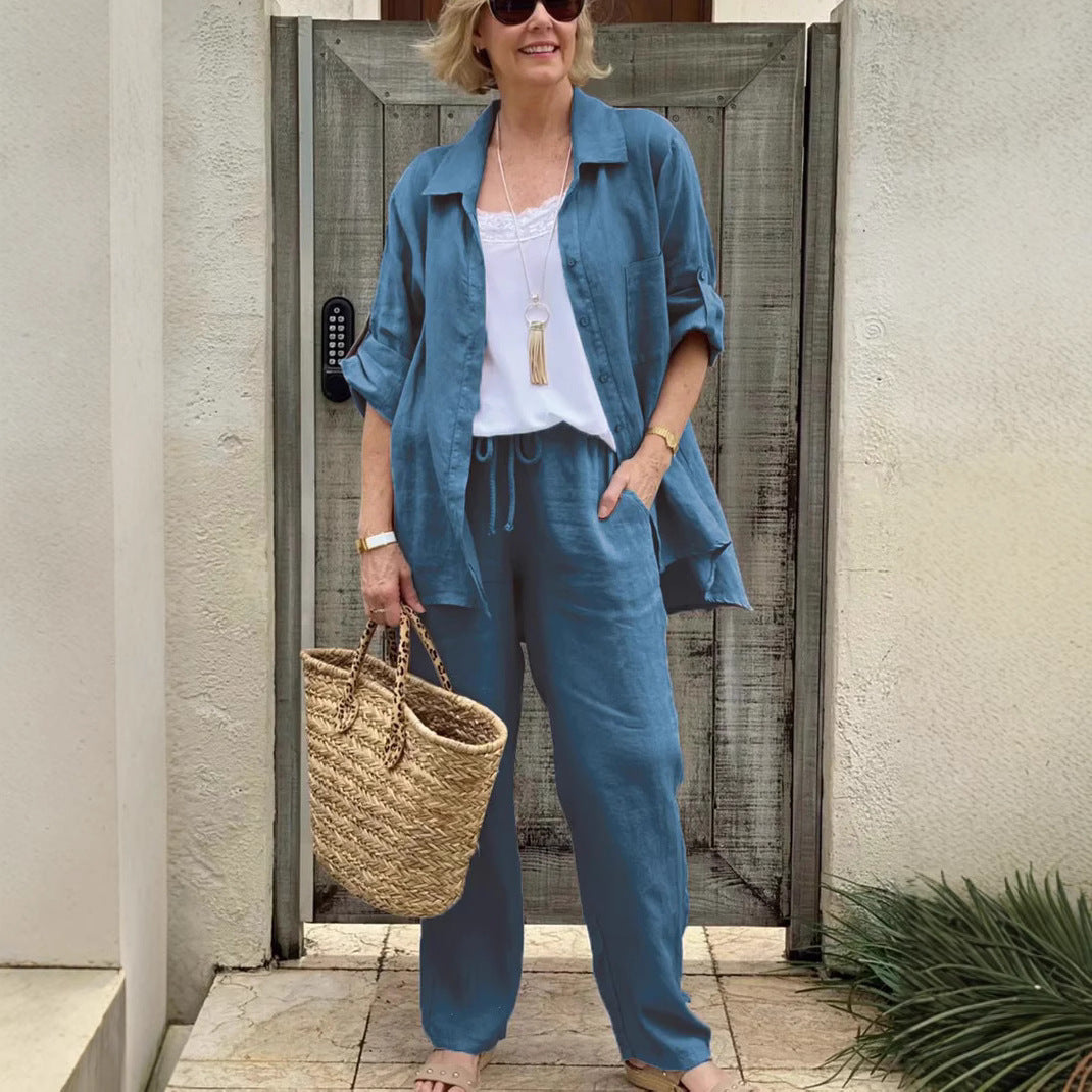 Darsie – Relaxed Two-Piece Trousers Set