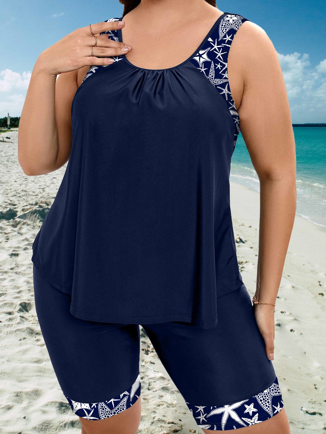 Delyth – Printed Two-Piece Swim Set