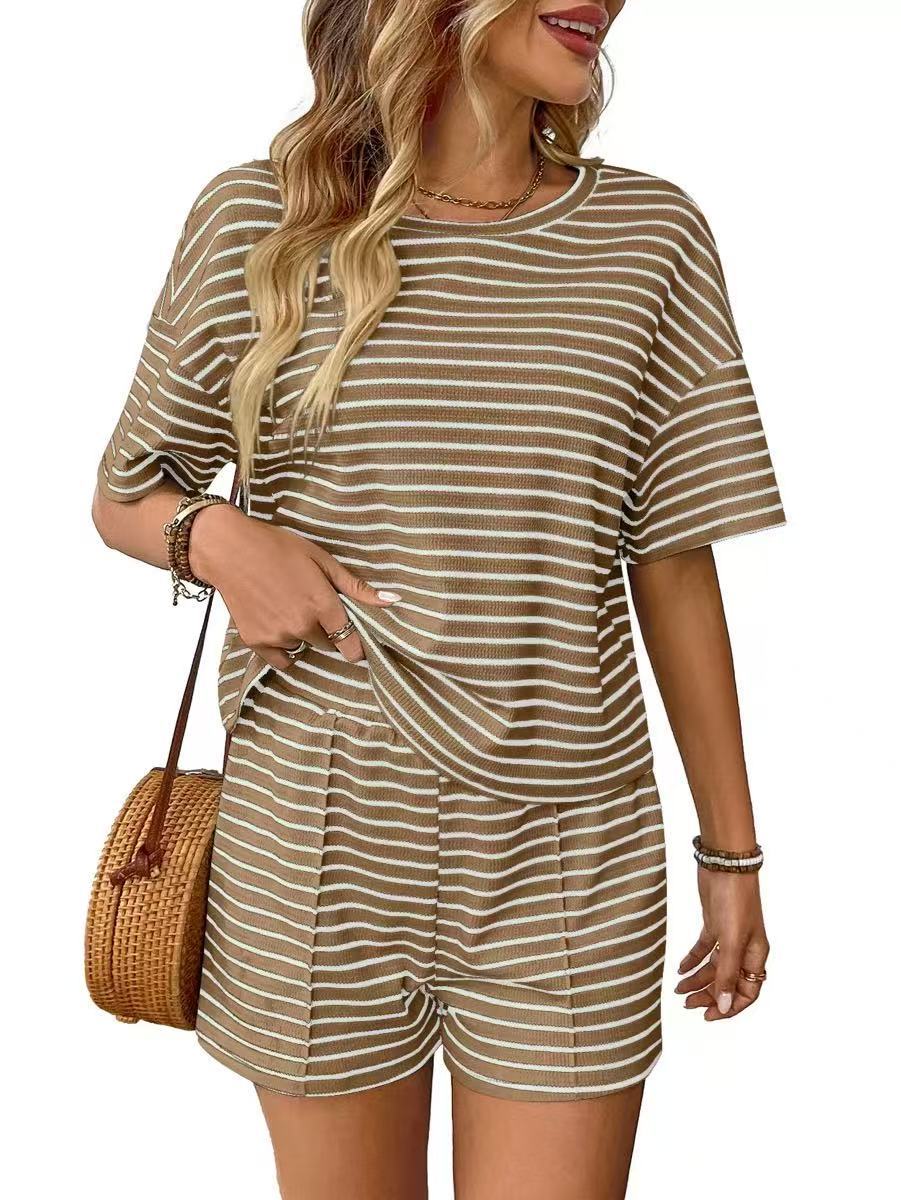 Gracina – Striped Lounge Co-Ord Set