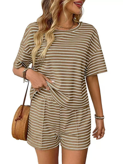Gracina – Striped Lounge Co-Ord Set