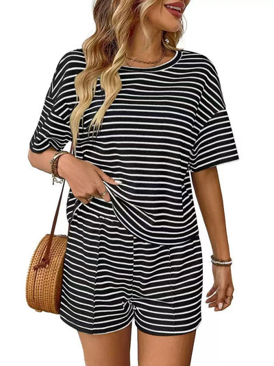 Gracina – Striped Lounge Co-Ord Set