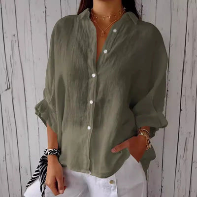 Kimberly – Relaxed Button-Up Shirt