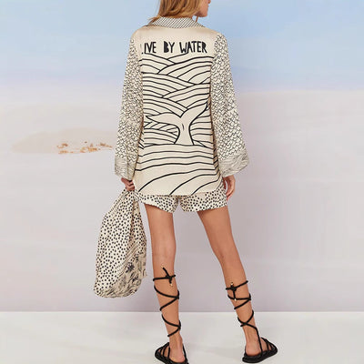 Torrin – Printed Beach Tunic Set