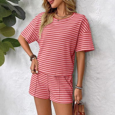 Gracina – Striped Lounge Co-Ord Set