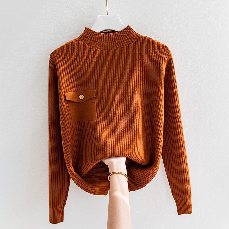 Sabrina – Ribbed Knit Sweater