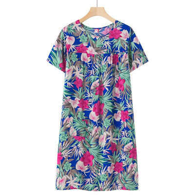 Thessaly – Relaxed Floral Midi Dress