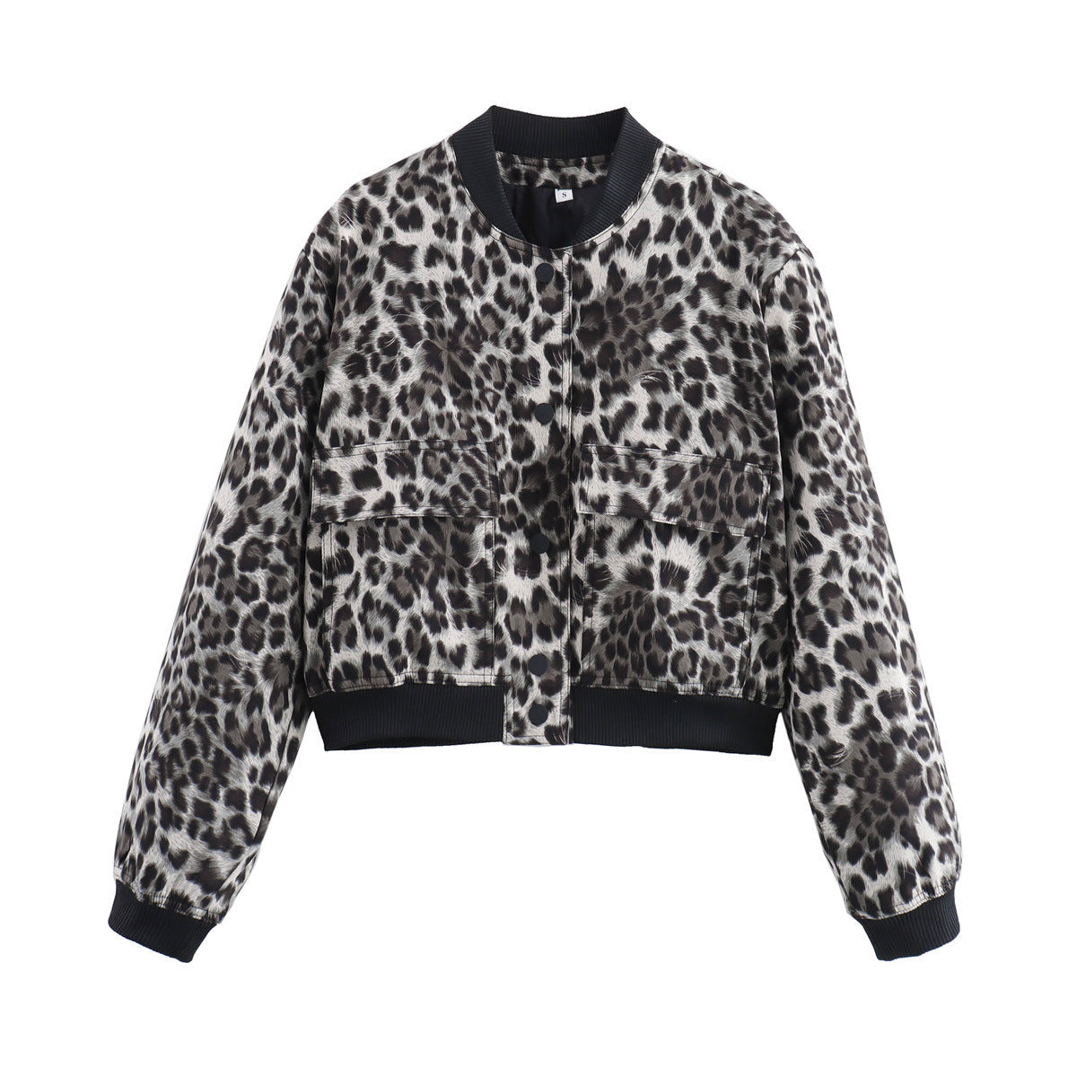 Miley – Cropped Utility Bomber Jacket