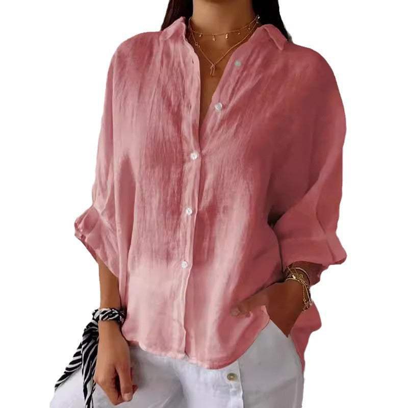 Kimberly – Relaxed Button-Up Shirt