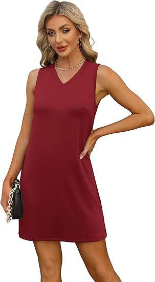 Sienna – Sleeveless V-Neck Dress