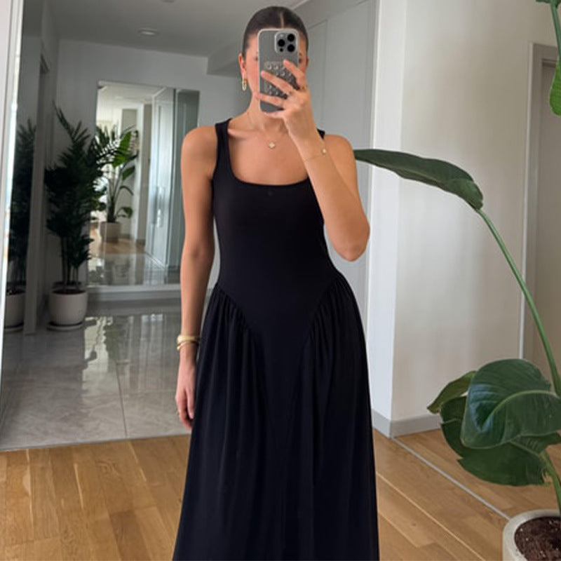 Delphine – Sculpted Flare Midi Dress