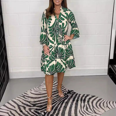 Hollis – Botanical Shirt Dress