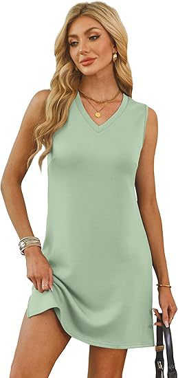 Sienna – Sleeveless V-Neck Dress