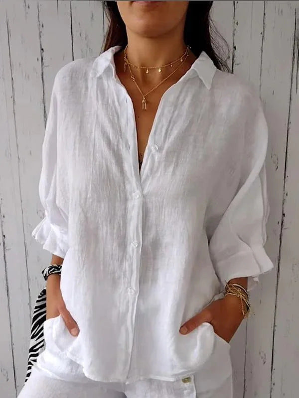 Kimberly – Relaxed Button-Up Shirt