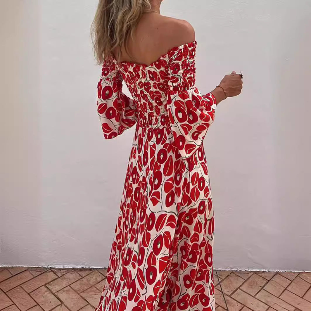 Honoria – Off-Shoulder Maxi Dress