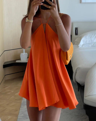 Harley – Swing Halter Mini Dress