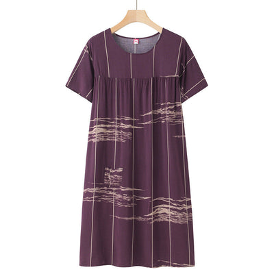 Thessaly – Relaxed Floral Midi Dress