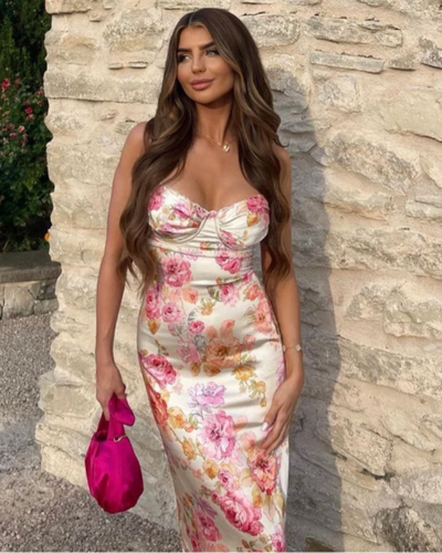 Ginevra | Flattering Floral Dress