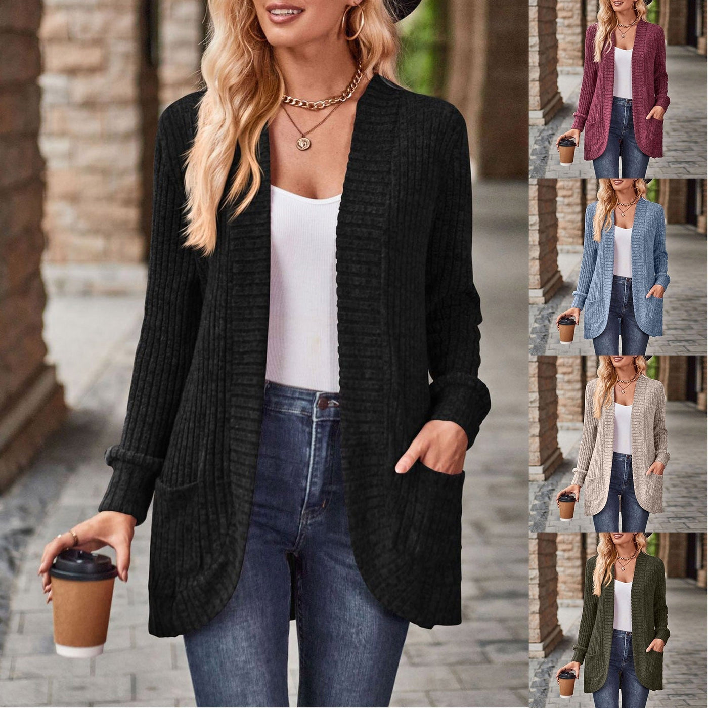 Gracie - Chic Knitted Cardigan
