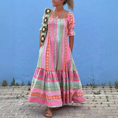 Karla - Vibrant Boho Dress
