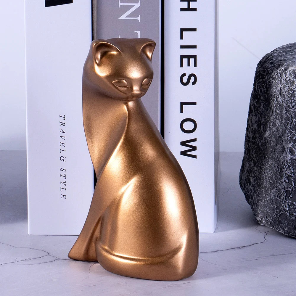 Elegant Cat Statue