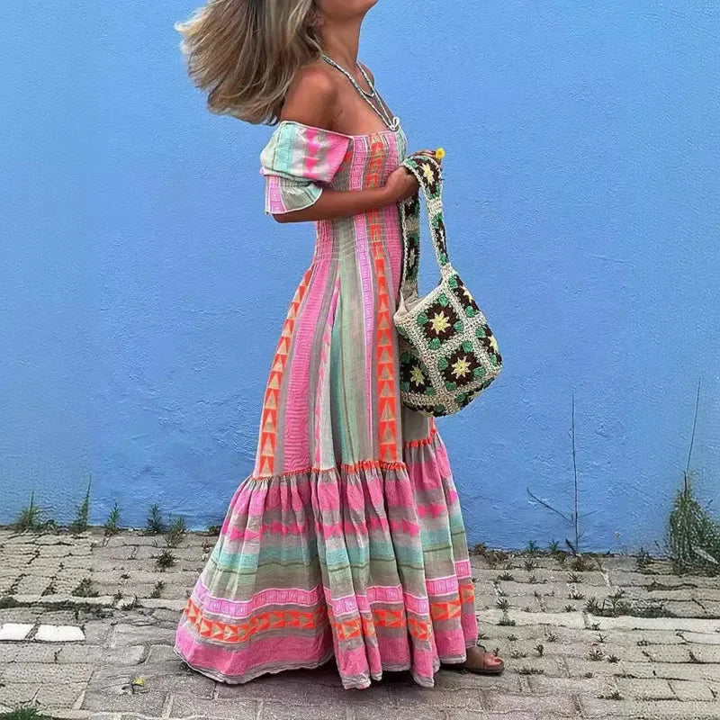 Karla - Vibrant Boho Dress