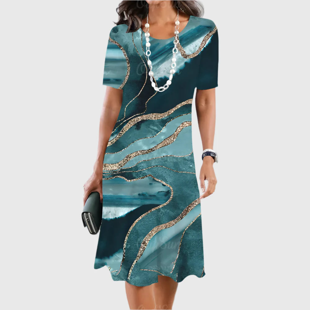 Limande - Elegant Tummy Covering Dress