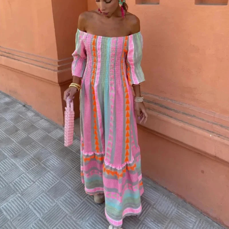 Karla - Vibrant Boho Dress