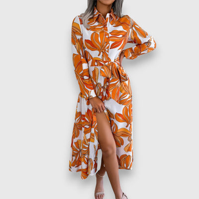 Elora – Flowing Shirt Dress