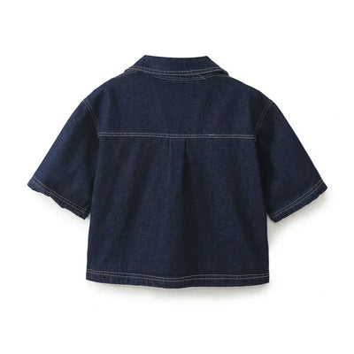 Sofia® | V-neck Denim Set