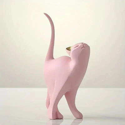 Elegant Cat Statue