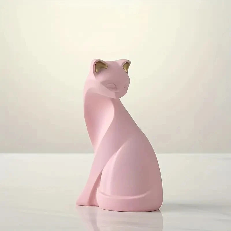 Elegant Cat Statue