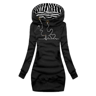Maeve – Heartbeat Hoodie Dress