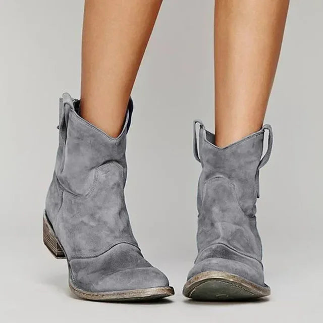 Fria – Distressed Ankle Boots