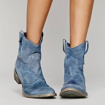 Fria – Distressed Ankle Boots